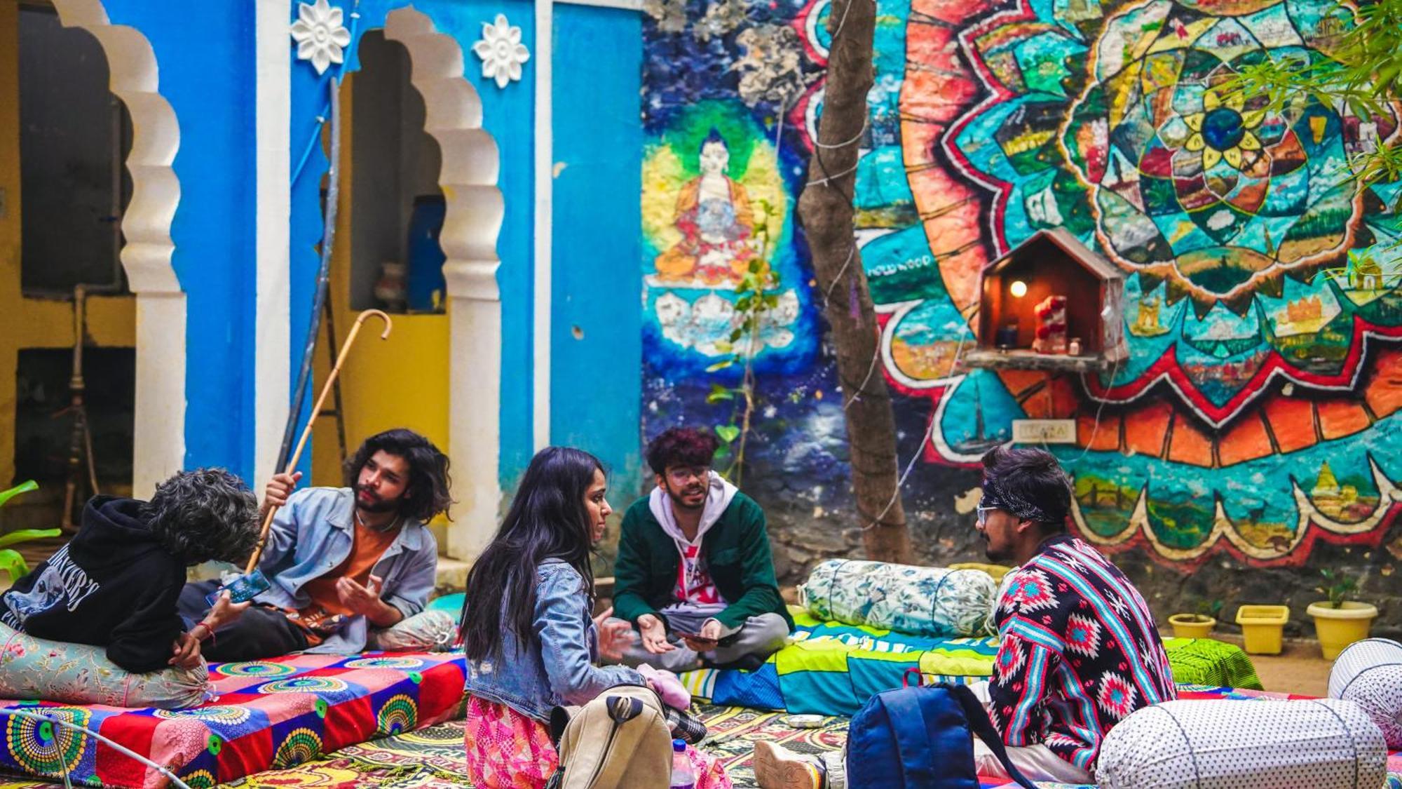 Hide-In Pushkar Hostel Kültér fotó